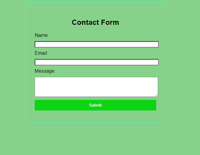 Contact Form