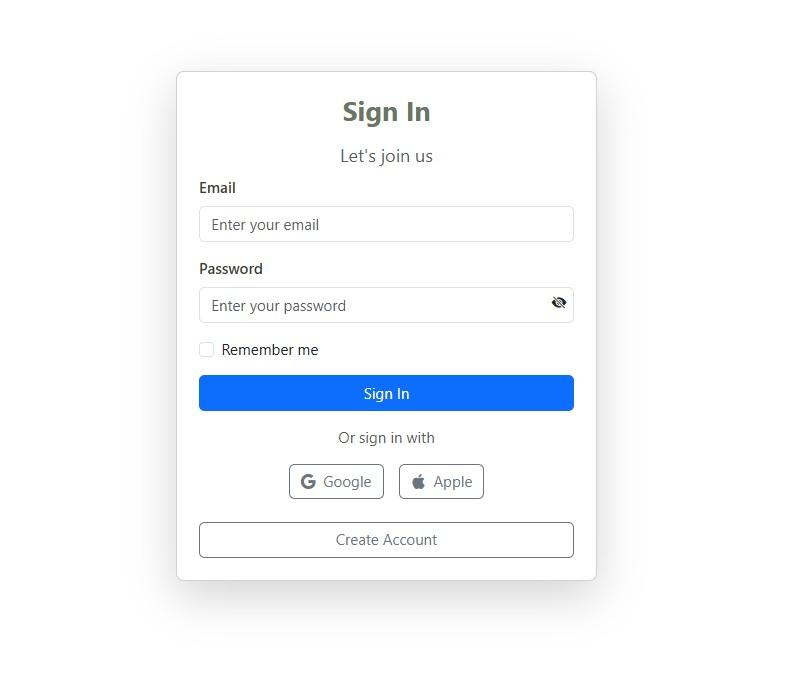 Login Page Using Bootstrap 5 - Sign In and Sign Up Responsive Website