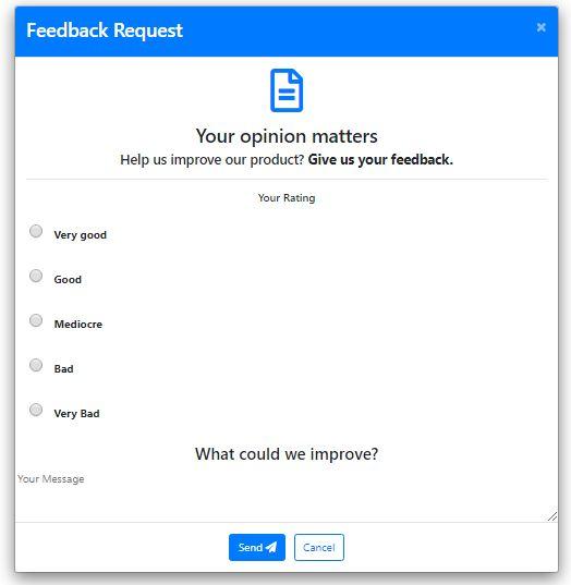 Modal Feedback-Form