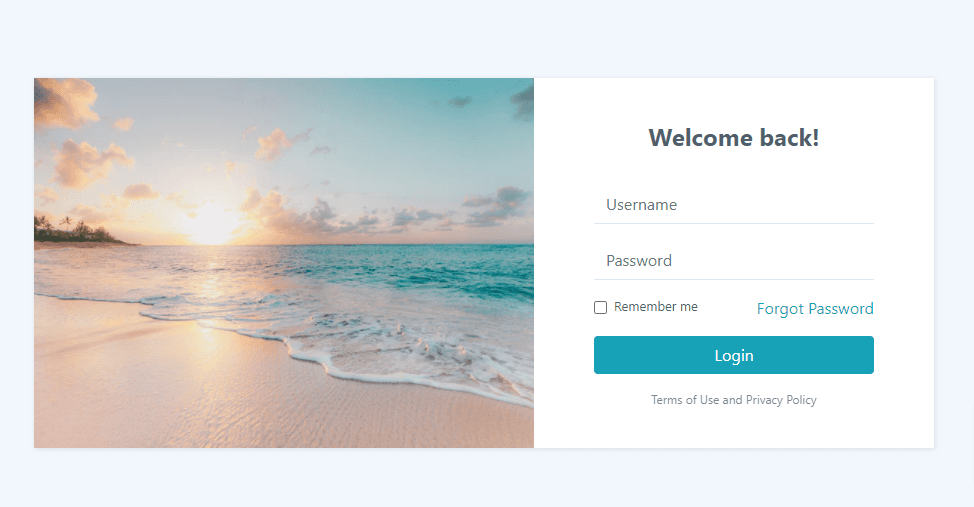 Simple Login Page